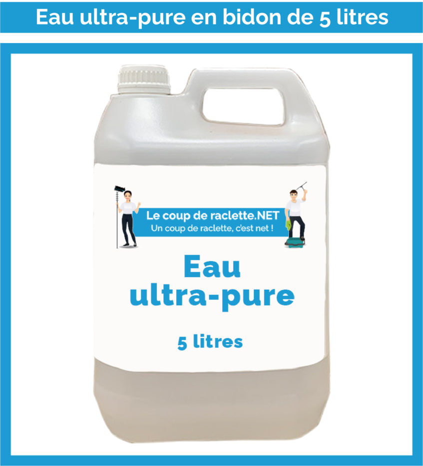 Eau distillée Ultra Pure H2O - Bidon de 5 litres